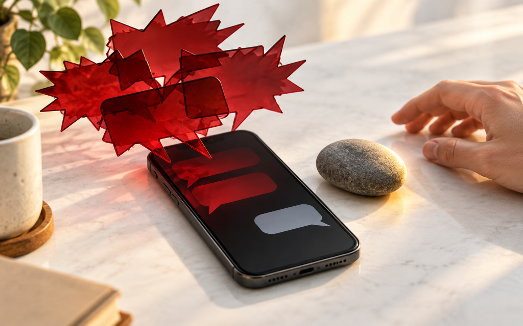 Low-Emotion Responses to Hostile Texts
